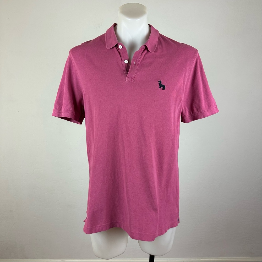 Blade + Blue Pink Polo Shirt w/ Dachshund Logo
